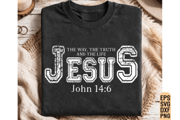 Christian Bible Verse SVG: Jesus John T-Shirt Designs