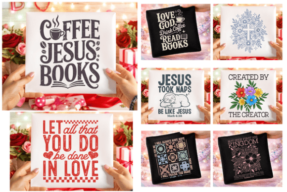 Christian Quotes Religious Tshirt PNG — T-Shirt Designs