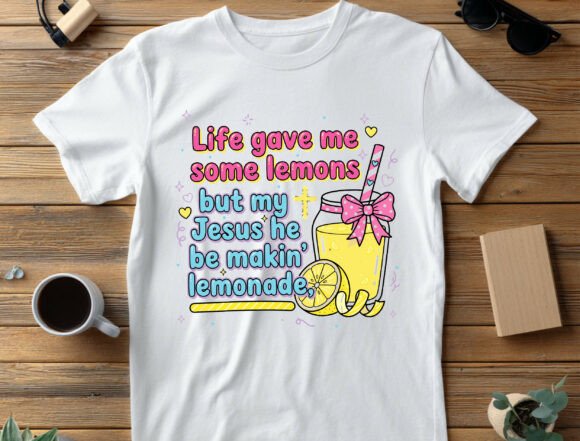 Christian Summer Drink PNG T-Shirt Designs
