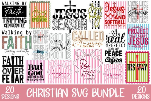 Christian Svg Bundle, Bible Verse