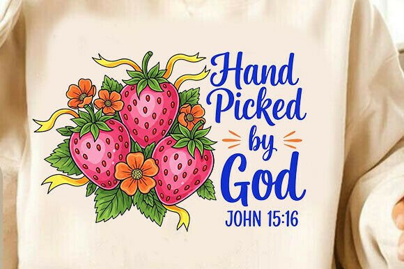 Hand Picked by God Christian Bible Vers