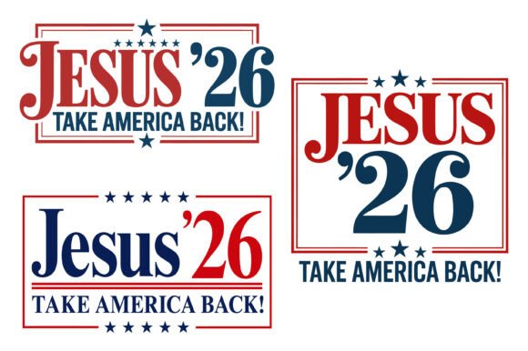 Jesus 26 America SVG for T-Shirt Designs