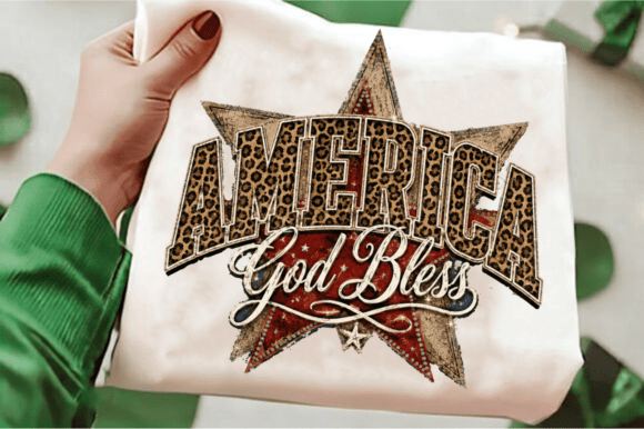 Jesus 4th of July PNG, T-Shirt Designs