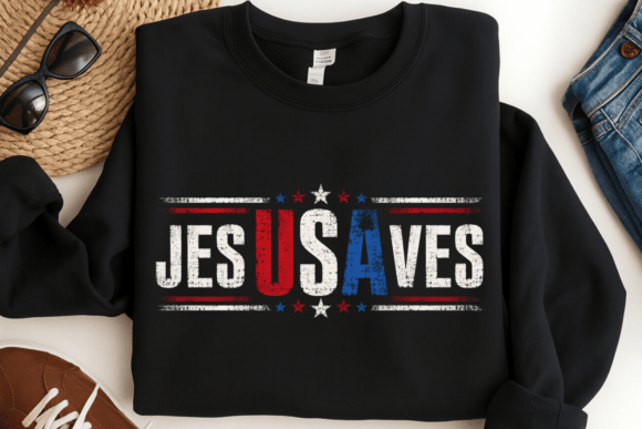 Jesus Saves Shirt PNG for T-Shirt Designs